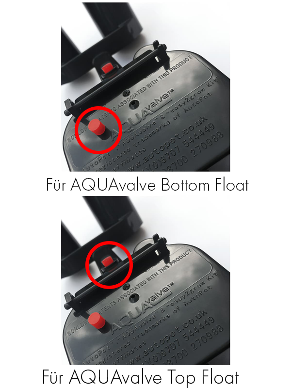 Autopot Silikon, für AQUAvalve Bottom Float (10 Stk.)