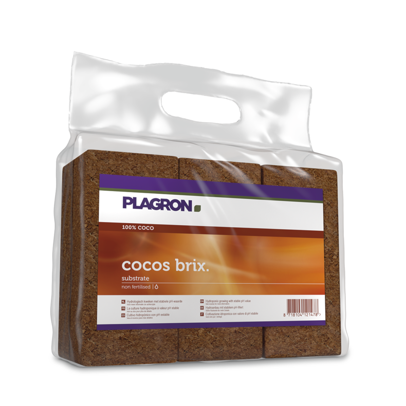 Plagron Cocos Brix +/- 9 l 6 Stk