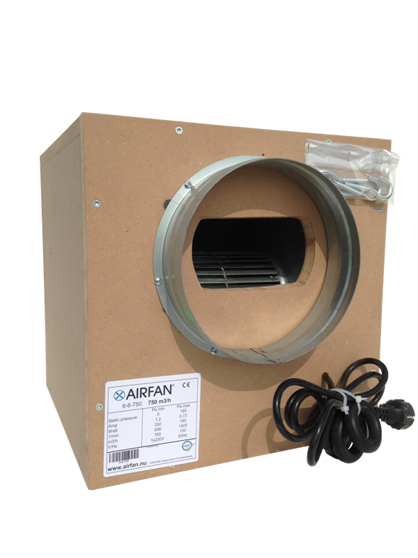 Airfan ISO-Box MDF 2000 m3/h